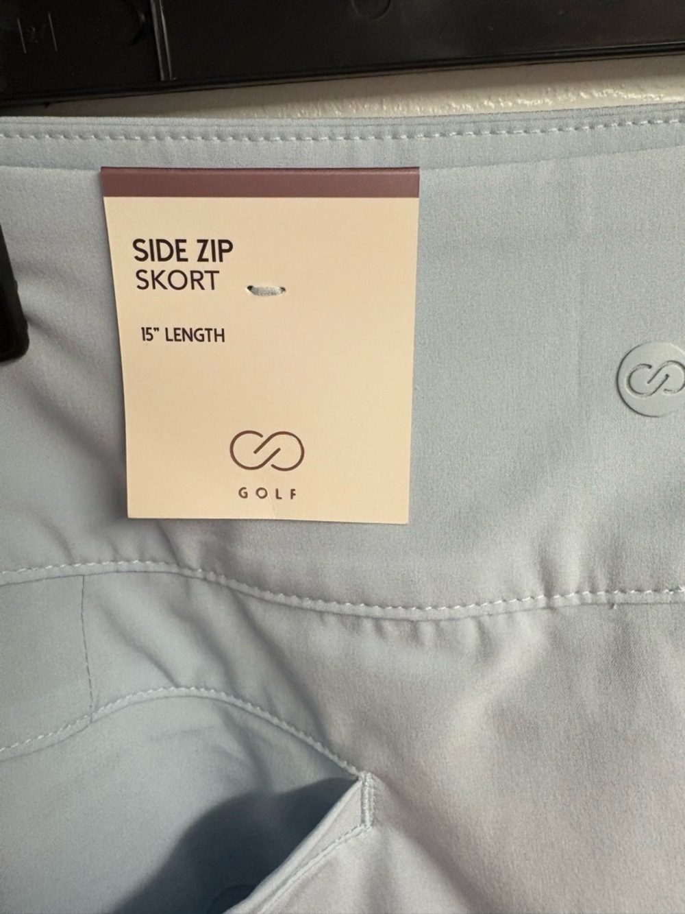 NWT Calia Athletic/Performance Golf Tennis Side Zip Skort Size 14 - Picture 6 of 7